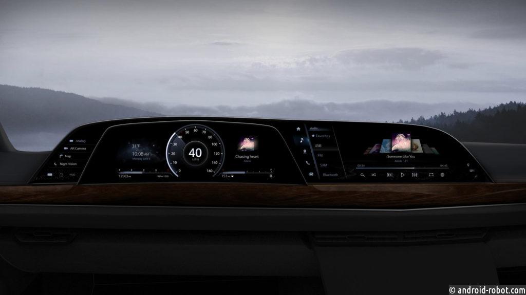 Представлен новый Cadillac Escalade с монитором LG