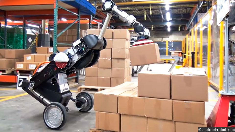 Робот Boston Dynamics будет работать совместно с роботами Otto Motors