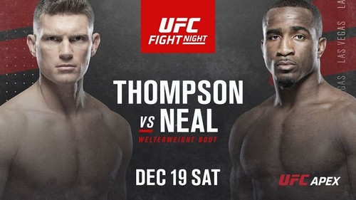 Где смотреть онлайн UFC: Стивен Томпсон – Джефф Нил