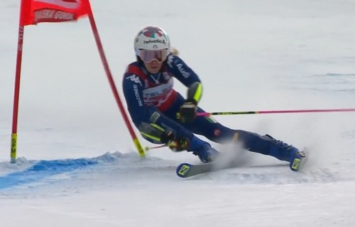 Горные лыжи. Бассино оформила победный дубль в Краньской Горе