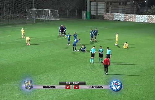 Ротаню не везет. Украина U-21 проиграла словакам, ведя в счете в два мяча
